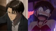 Levi (left) and Ataru (right) (Image via Wit Studio & David Productions)